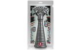 Rockeye 11 Inch Anal Dildo Gun Metal Dongs Big